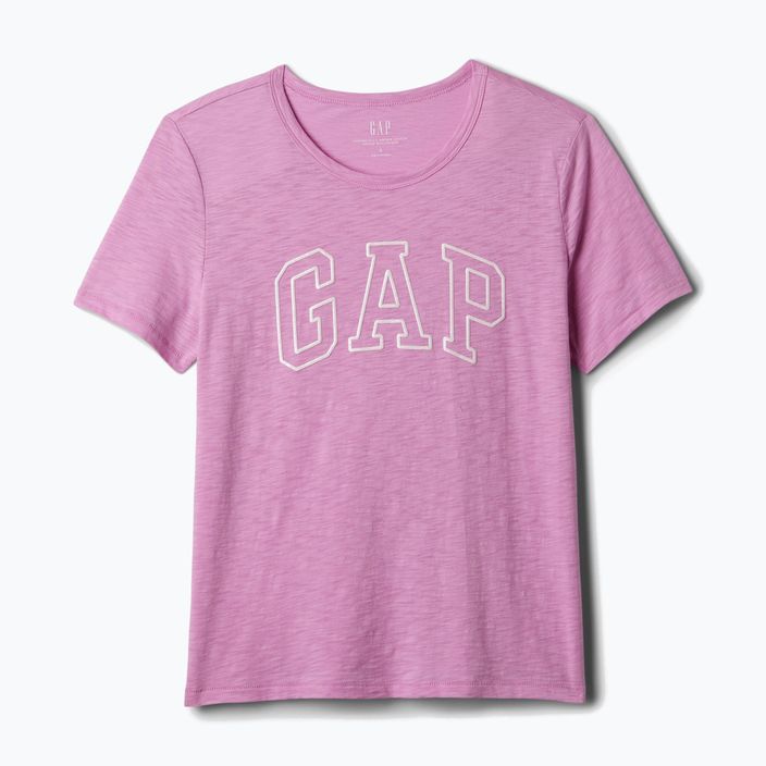 Футболка жіноча GAP Logo Slub Tee sugar pink 4