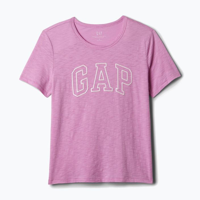 Жіноча футболка з логотипом GAP цукрово-рожевого кольору 4