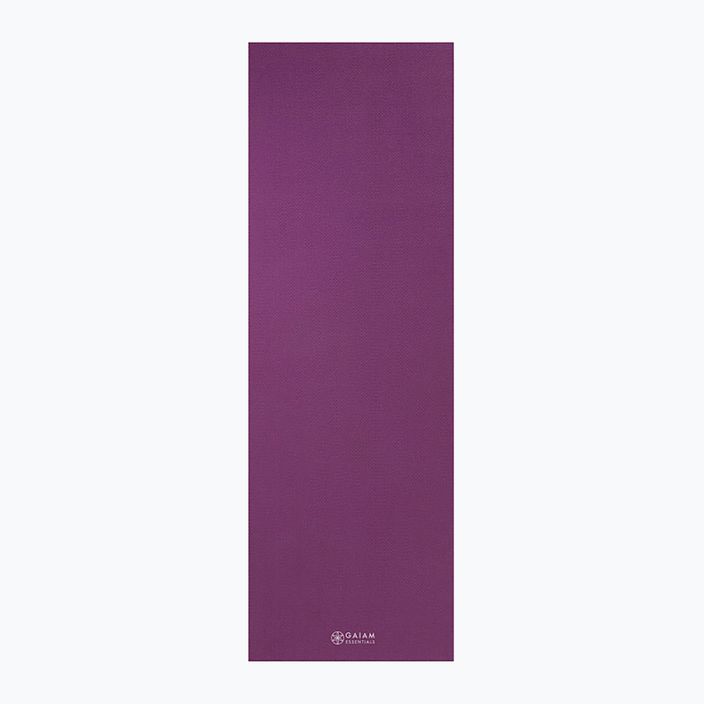 Килимок для йоги  Gaiam Essentials 6 мм фіолетовий 63313