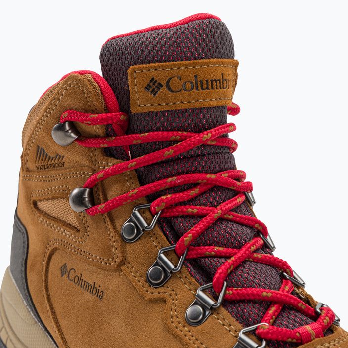 Взуття трекінгове жіноче Columbia Newton Ridge Plus WP Amped elk/mountain red 8