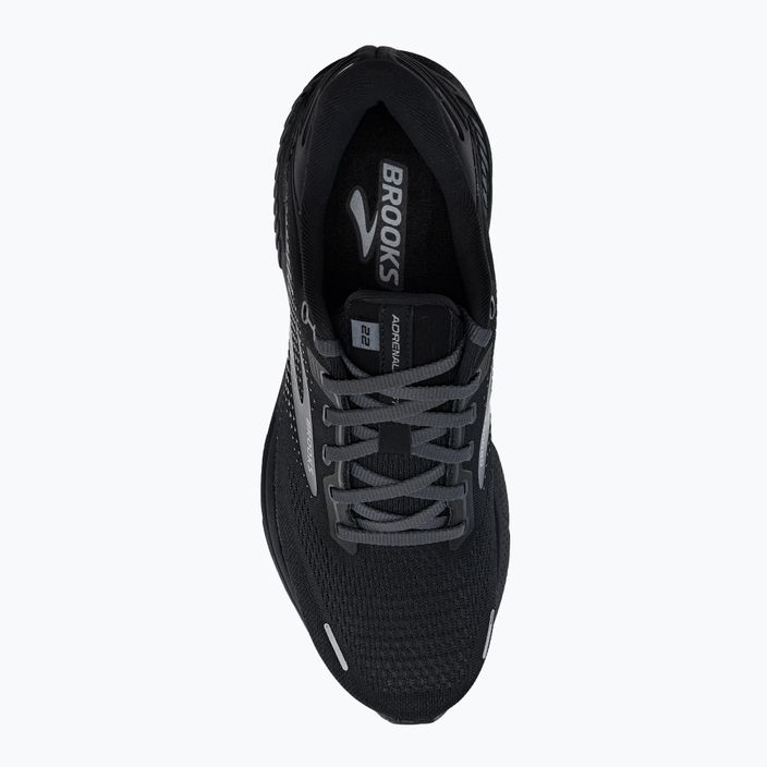 Кросівки для бігу чоловічі Brooks Adrenaline GTS 22 black/black/ebony 6