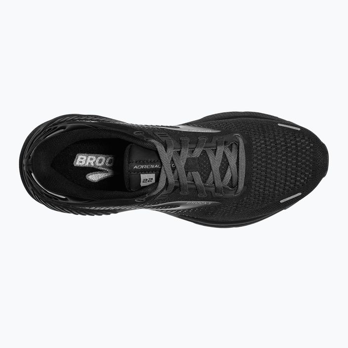 Кросівки для бігу жіночі Brooks Adrenaline GTS 22 black/black/ebony 12