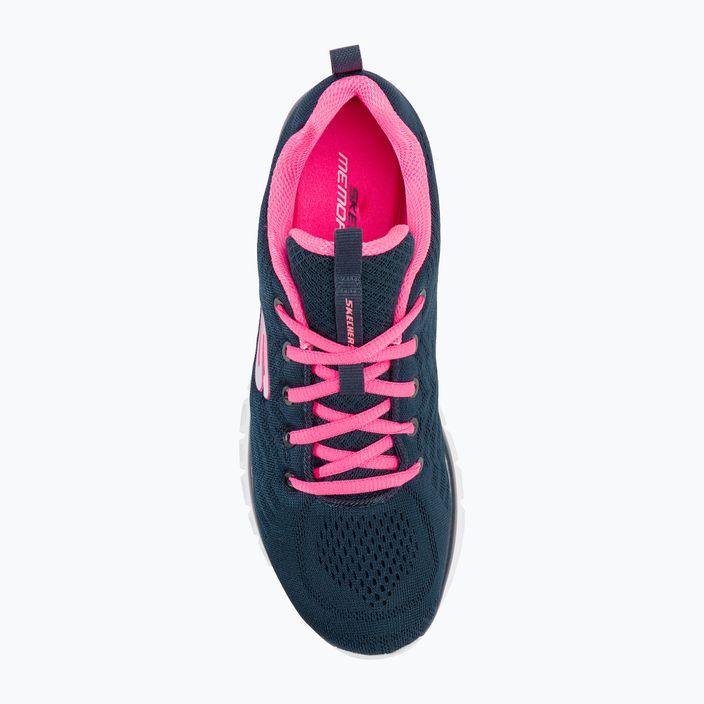 Кросівки тренувальні жіночі SKECHERS Graceful Get Connected navy/hot pink 6