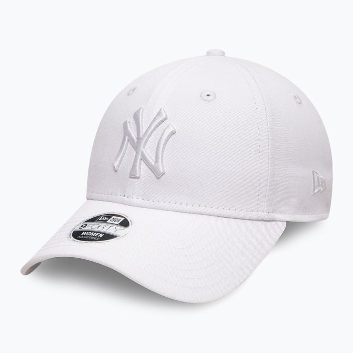 Бейсболка жіноча New Era Female League Essential 9Forty New York Yankees white