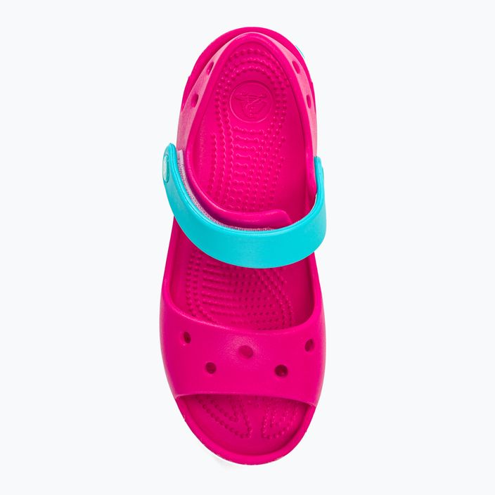 Дитячі сандалі Crocs Crockband цукерково-рожеві/басейн 6