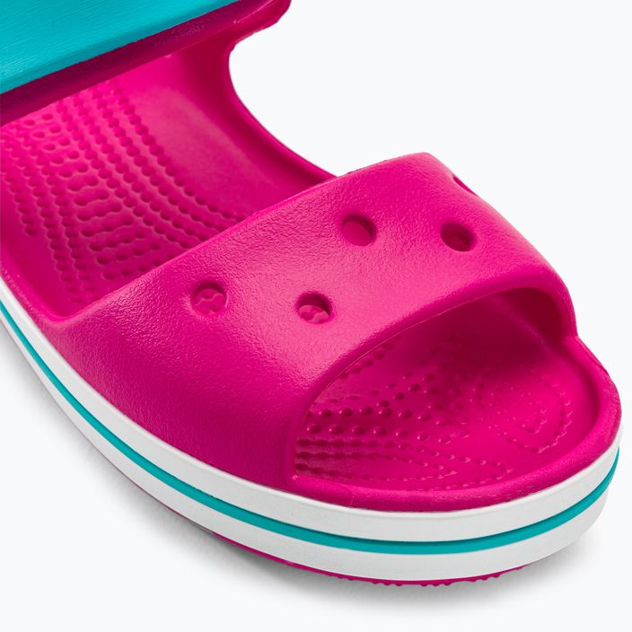 Дитячі сандалі Crocs Crockband цукерково-рожеві/басейн 7