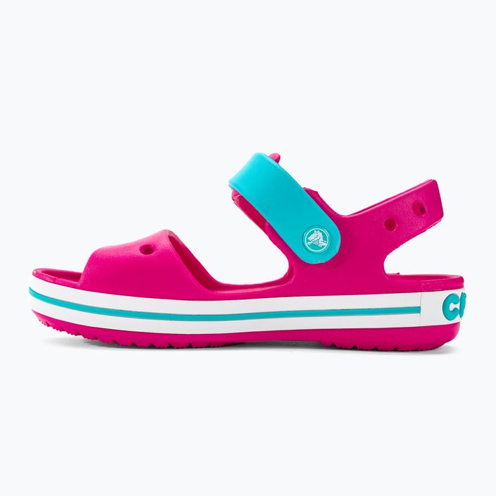 Дитячі сандалі Crocs Crockband цукерково-рожеві/басейн 10