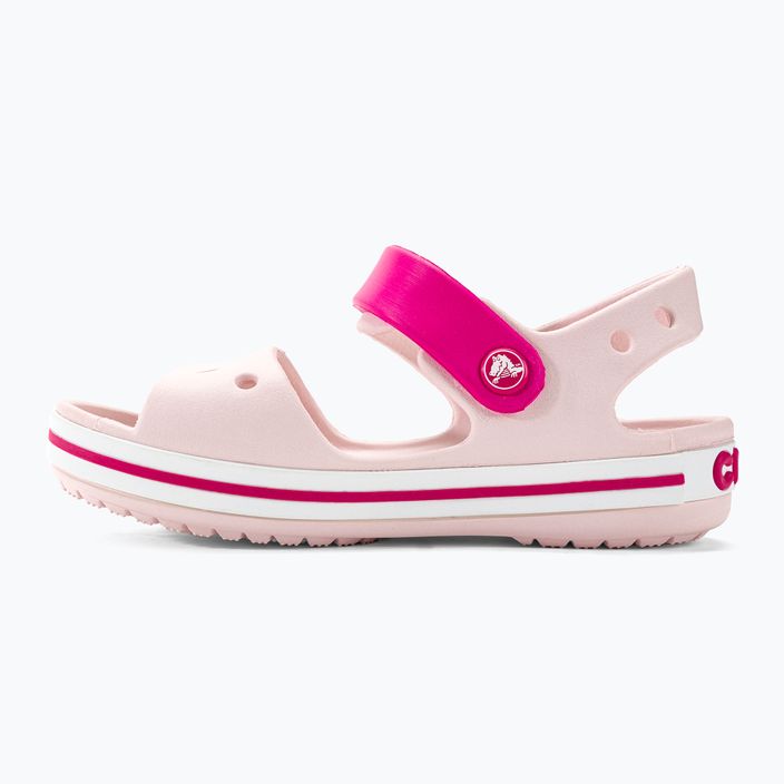 Дитячі сандалі Crocs Crockband ледь рожеві / цукерково-рожеві 10