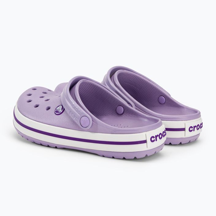 Шльопанці Crocs Crocband lavender/purple 4