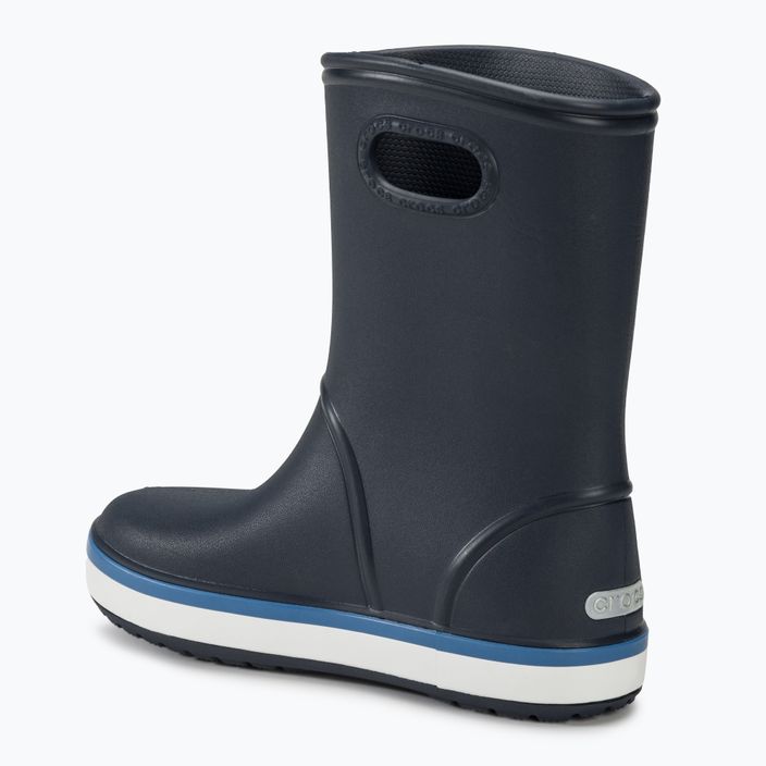 Crocs Crocband Rain Boot Kids темно-синій/яскраво-кобальтовий веллінгони 3