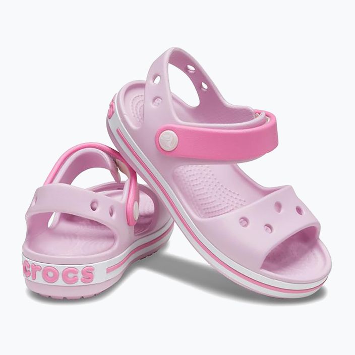 Crocs Crockband Дитячі сандалі балерина рожевий 10