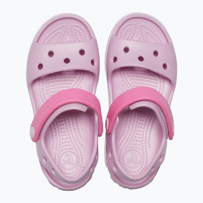 Crocs Crockband Дитячі сандалі балерина рожевий 11