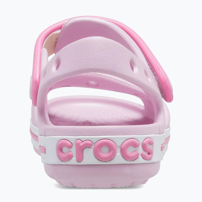 Crocs Crockband Дитячі сандалі балерина рожевий 12