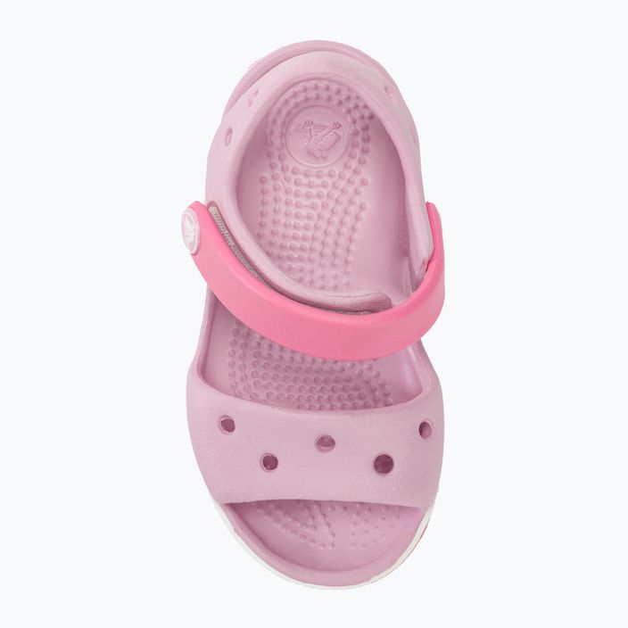 Crocs Crockband Дитячі сандалі балерина рожевий 5