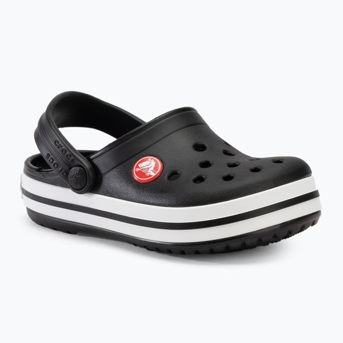 Шльопанці Crocs Crocband Clog Toddler чорні 2