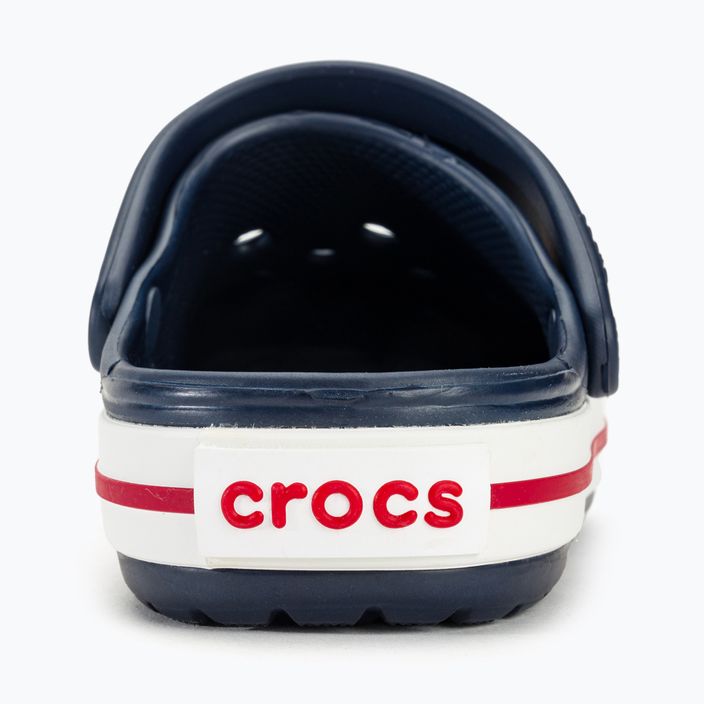 Дитячі шльопанці Crocs Crocband Clog темно-синій/червоний 8