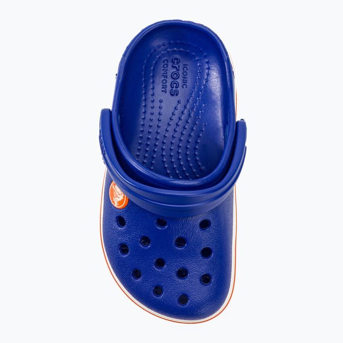 Дитячі шльопанці Crocs Crocband Clog 207005 лазурно-блакитні 8