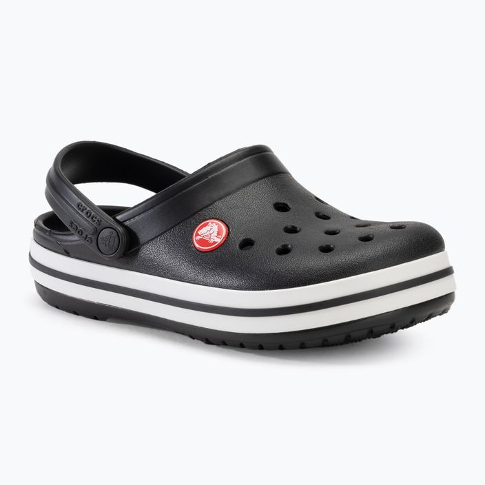 Дитячі шльопанці Crocs Crocband Clog чорні 2