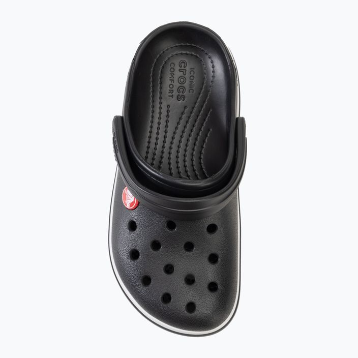 Дитячі шльопанці Crocs Crocband Clog чорні 6