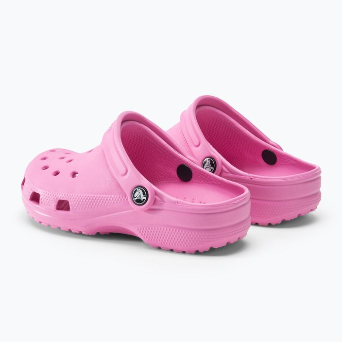 Crocs Classic Clog Kids шльопанці іриски рожеві 4