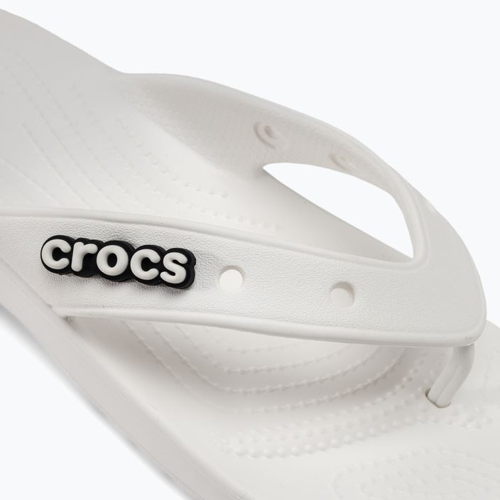 Чоловічі шльопанці Crocs Classic Flip білі 8