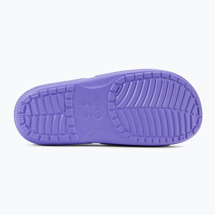 Шльопанці Crocs Classic Crocs Slide digital violet 5