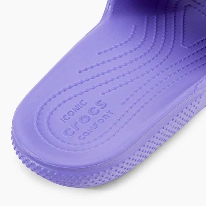 Шльопанці Crocs Classic Crocs Slide digital violet 8