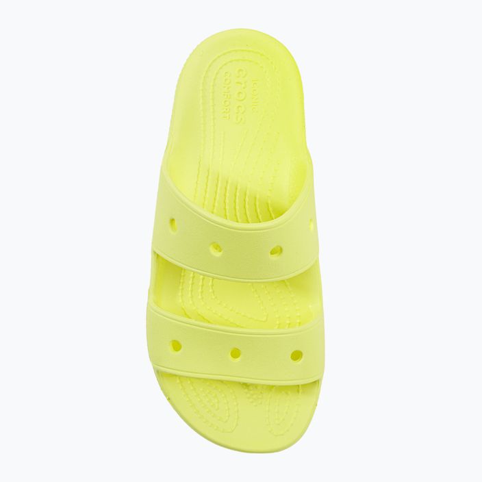 Шльопанці Crocs Classic Sandal giallo chiaro 6