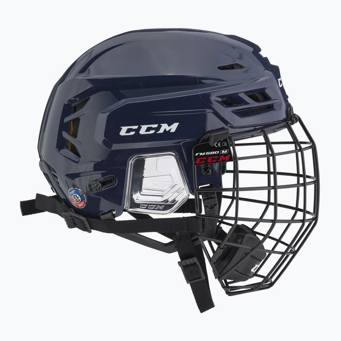 Шолом хокейний CCM Tacks 210 Combo navy 3