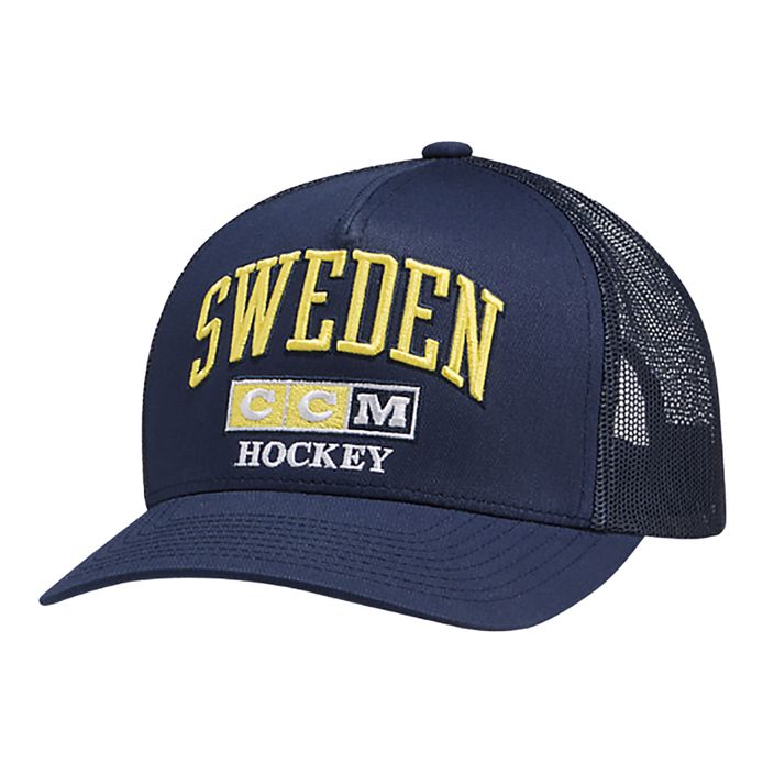 Кепка CCM Meshback Trucker Team Sweden 2