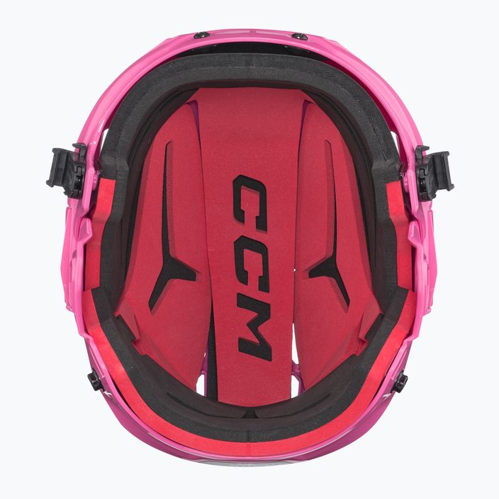 Шолом хокейний дитячий CCM Tacks 70 Combo pink 5