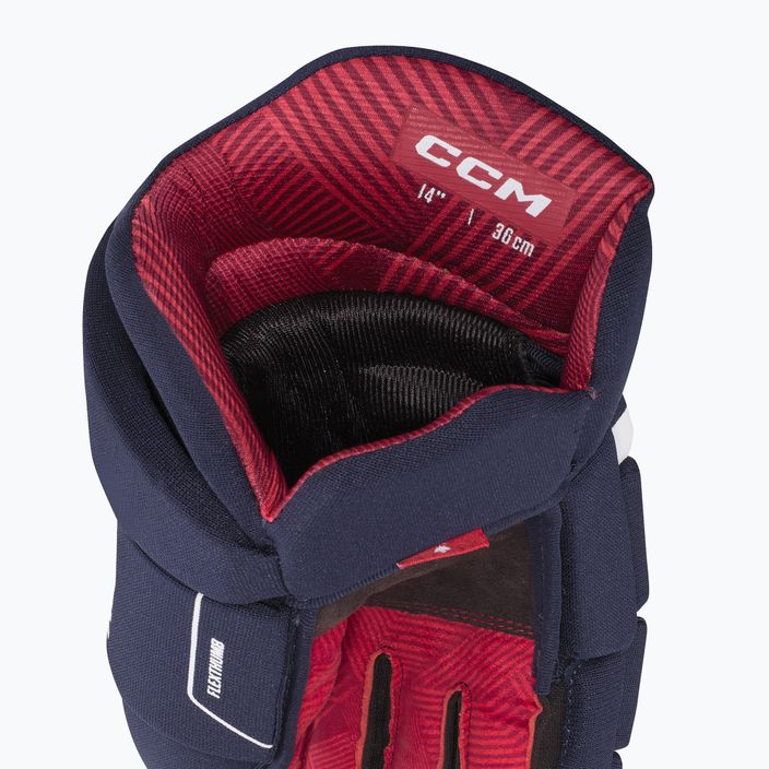 Рукавиці хокейні CCM Next SR navy/white 4