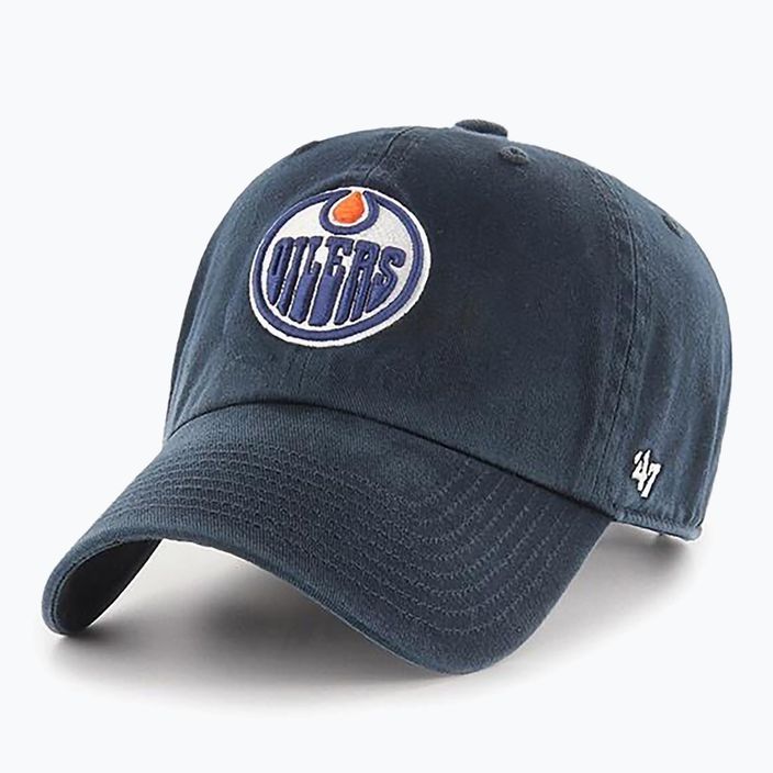 47 Бейсболка NHL Edmonton Oilers бейсболка CLEAN UP темно-синій 5