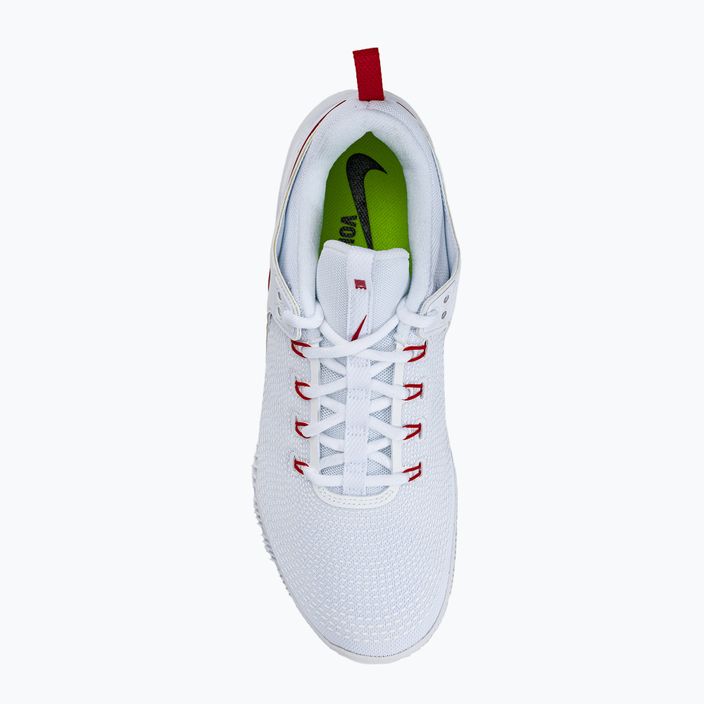 Кросівки волейбольні чоловічі Nike Air Zoom Hyperace 2 біло-червоні AR5281-106 6