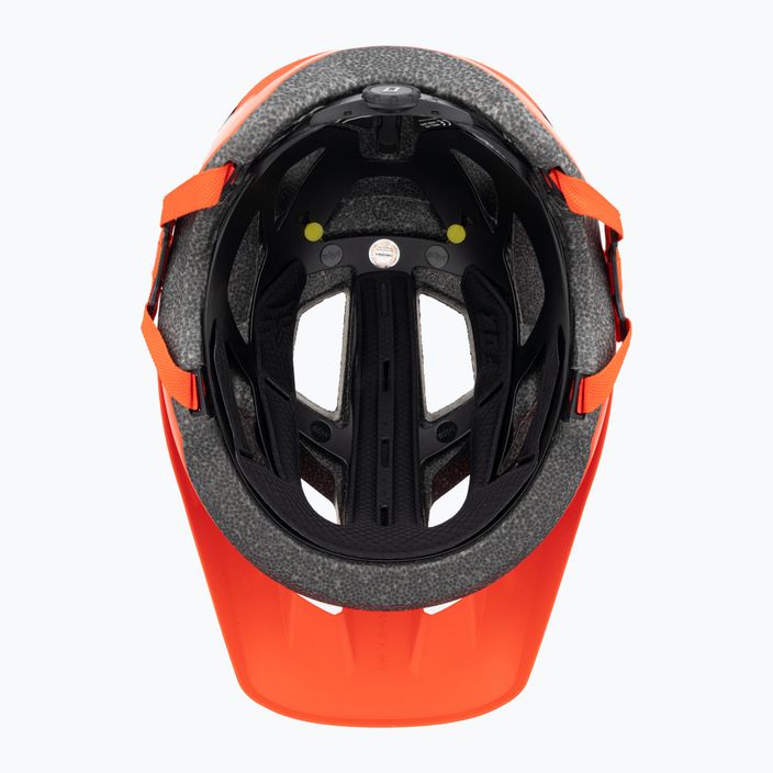 Велосипедний шолом Fox Racing Mainframe Trvrs флуоресцентний червоний 5