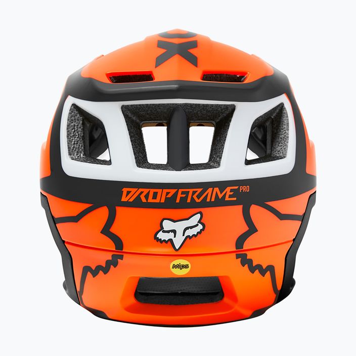 Шолом велосипедний Fox Racing Dropframe Pro Dvide  помаранчево-чорний 29396_824 11