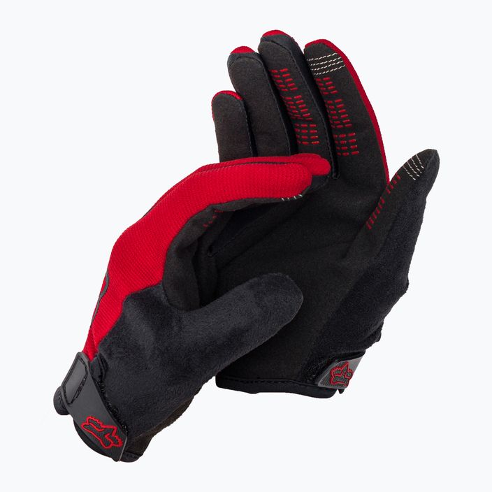 Велосипедні рукавиці дитячі Fox Racing Ranger чорно-червоні 27389