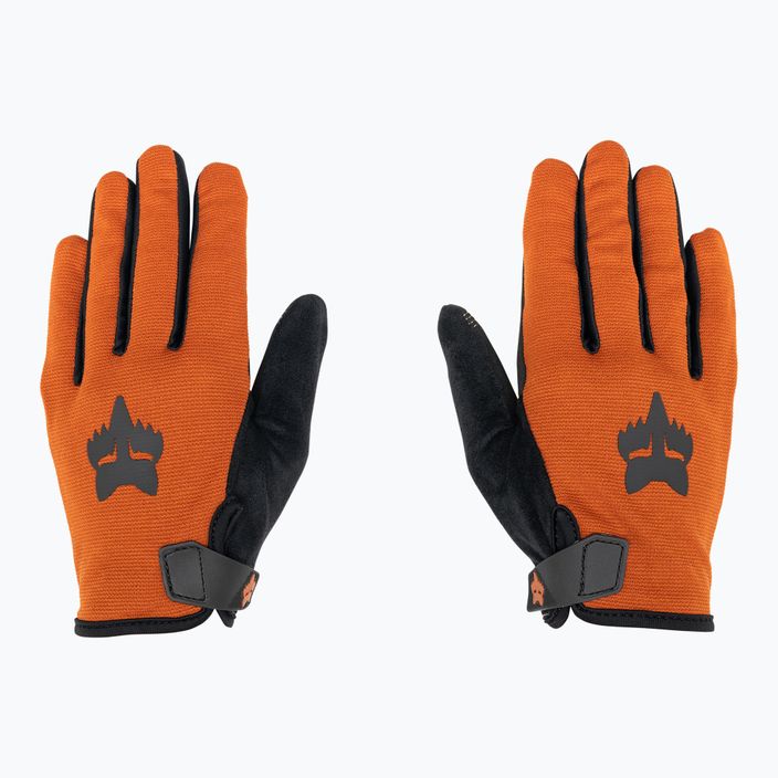 Чоловічі велосипедні рукавички Fox Racing Ranger обгорілі помаранчеві 3