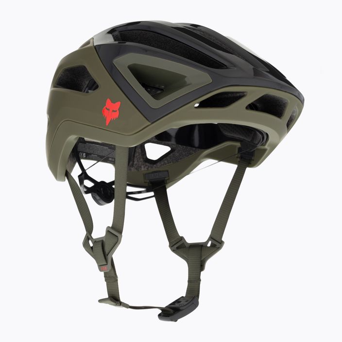 Велосипедний шолом Fox Racing Crossframe Pro Ashr оливково-зелений
