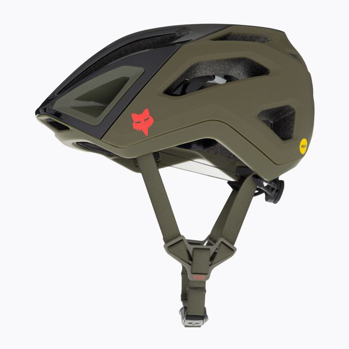 Велосипедний шолом Fox Racing Crossframe Pro Ashr оливково-зелений 5