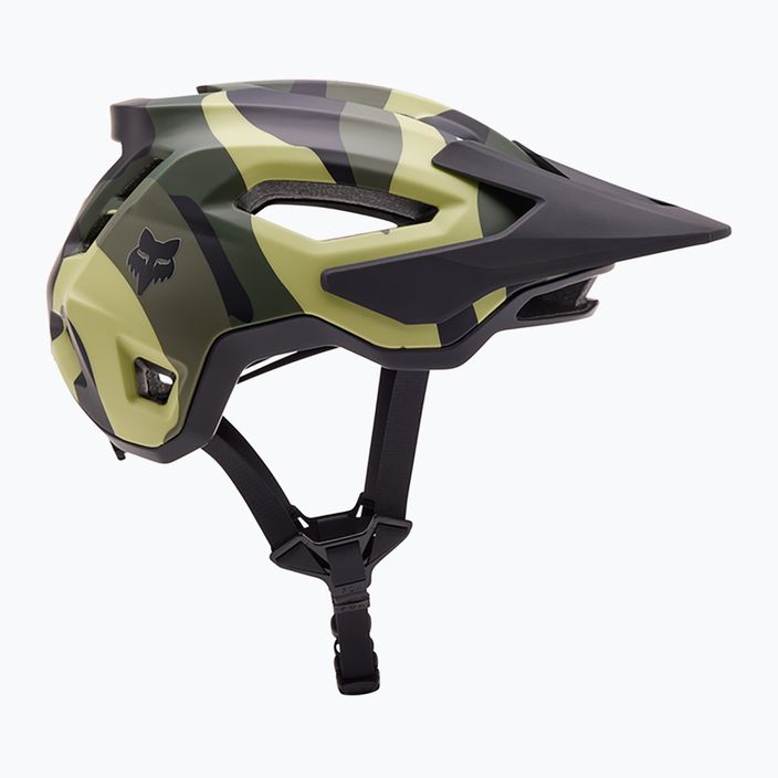 Велосипедний шолом Fox Racing Speedframe Camo зелений камуфляж 2