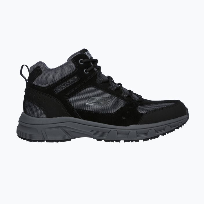 Чоловічі трекінгові черевики SKECHERS Oak Canyon Ironhide black/charcoal 8