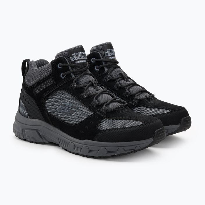 Чоловічі трекінгові черевики SKECHERS Oak Canyon Ironhide black/charcoal 4
