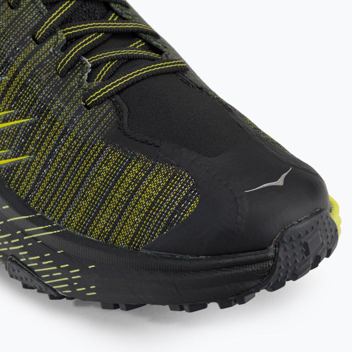 Кросівки для бігу жіночі HOKA Evo Speedgoat чорно-жовті 1111430-CIB 9