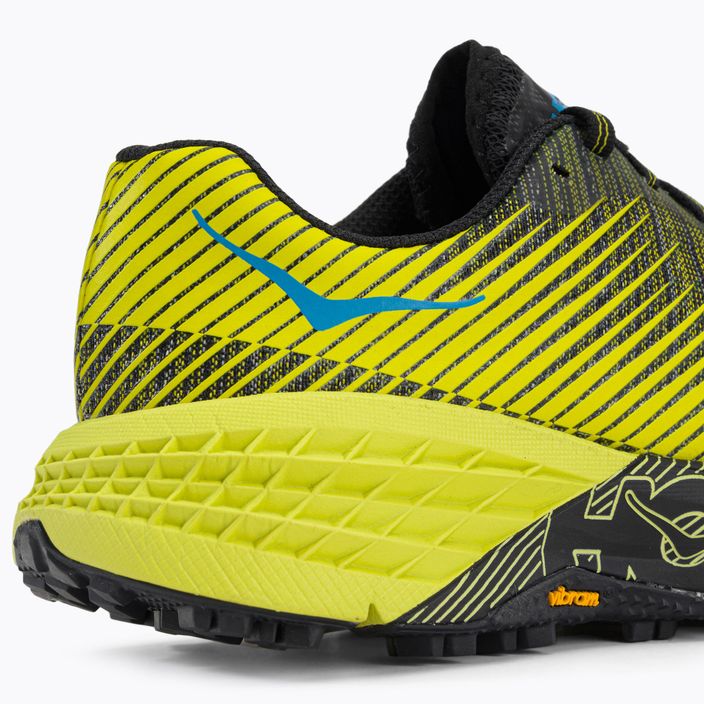Кросівки для бігу жіночі HOKA Evo Speedgoat чорно-жовті 1111430-CIB 10