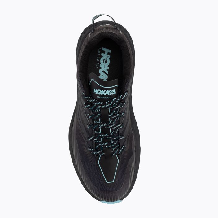 Жіночі бігові кросівки HOKA Speedgoat 4 GTX антрацит/темно-сіра чайка 6