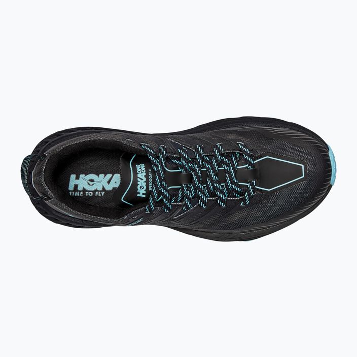 Жіночі бігові кросівки HOKA Speedgoat 4 GTX антрацит/темно-сіра чайка 9