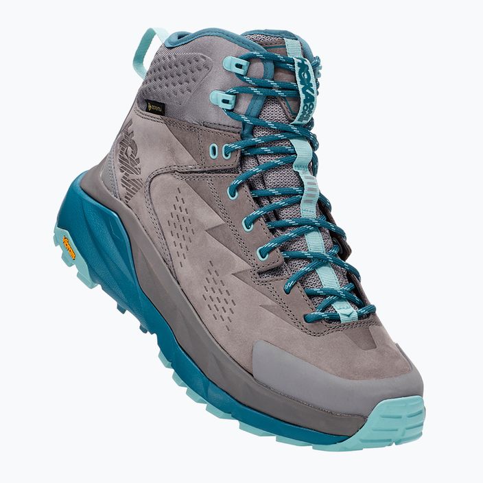 Жіночі трекінгові черевики HOKA Kaha GTX frost gray/qua haze 8