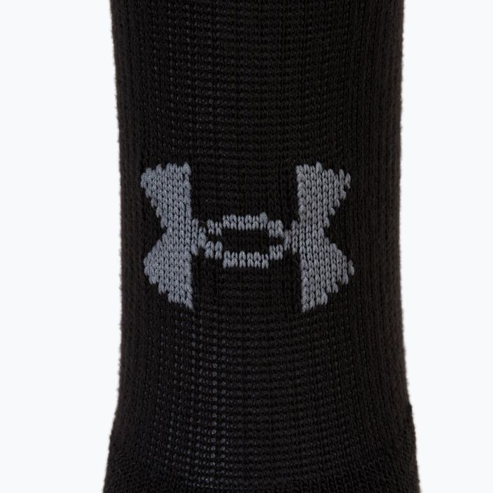 Шкарпетки спортивні чоловічі Under Armour Heatgear Crew 3 пари чорні 1346751 4