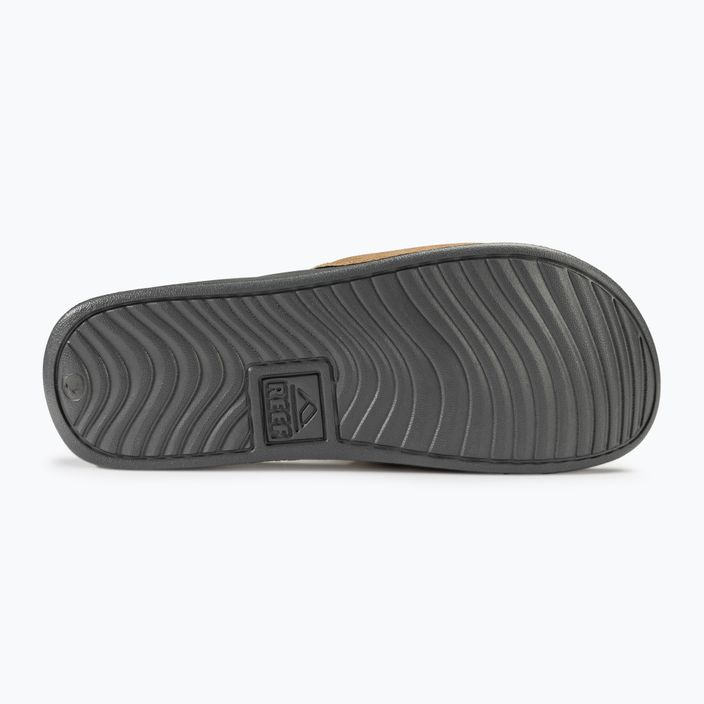 Шльопанці чоловічі REEF One Slide grey/tan 4